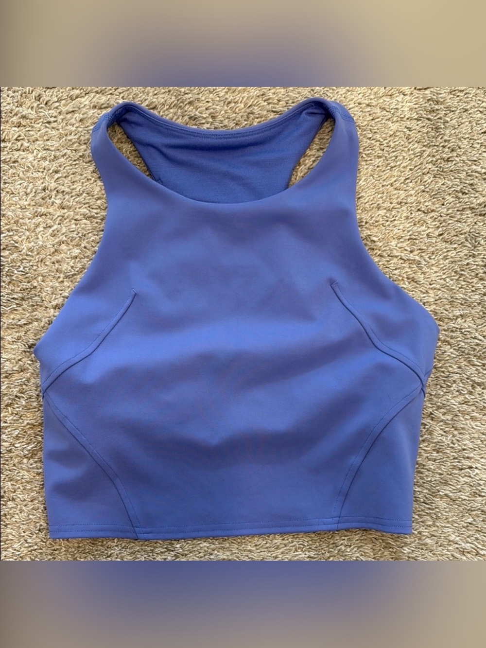 Lululemon Wunder Train Cropped Tank Size 8